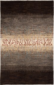 Loribaft Tappeto 160x100 Marrone (Iran) Annodato A Mano