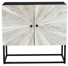 SPIRAL - madia 2 ante legno e ferro