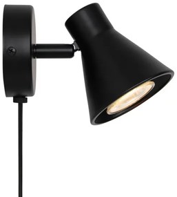 Nordlux - Lampada da parete EIK 1xGU10/35W/230V nera