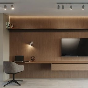 Sollux SL.0454 - Faretto da binario RING 6xGU10/10W/230V