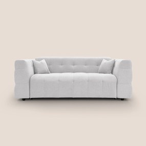 Tender Divano letto matrimoniale dal design innovativo in tessuto bouclet impermeabile T07 bianco