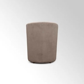 Poltrona Belize N-Enjoy Struttura in Legno Rivestimento Tessuto Beige