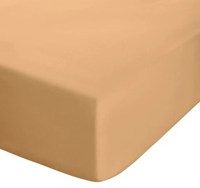 Lenzuolo con angoli giallo e arancione in percalle 90x190 cm Easy Iron Percale – Catherine Lansfield