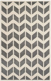 Tappeto in lana a pelo alto tuftato a mano Brenna