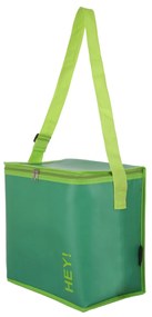 Borsa termica a tracolla Hey verde 20 litri