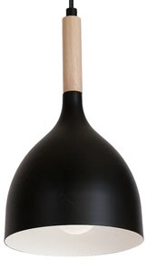 Lampadario a sospensione con filo NOAK WOOD 5xE27/60W/230V