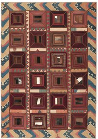 Kilim Tappeto 190 x 280 (Iran) Tessuto A Mano