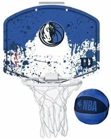 Cestello da Basket Wilson Dallas Mavericks Mini Azzurro