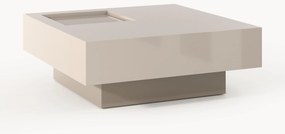 Tavolino da salotto con spazio storage Alessa, larg. 90 cm