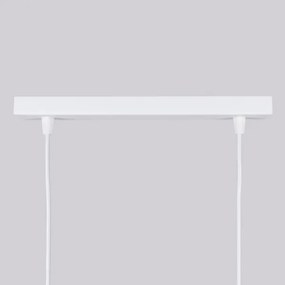 Sollux SL.1536 - Lampadario a sospensione con filo KARBON 2xGU10/10W/230V bianco