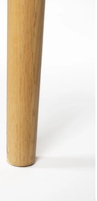 Tavolino da salotto di colore naturale con piano effetto rovere 60x120 cm Fabio – White Label