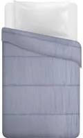 Trapunta singola trama rilievo azzurro Embossed