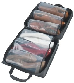 Borsa da viaggio per sei paia di scarpe Deep Black - Wenko