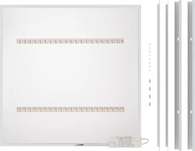 Plafoniera LED 60x60 28W 36W 42W CCT CRI92 UGR13 con driver Philips Colore Bianco Variabile CCT