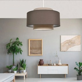 Lampadario Moderno Doppio Cilindro E27