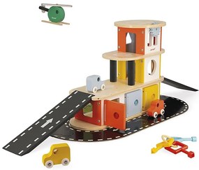 Janod - Garage in legno BOLID