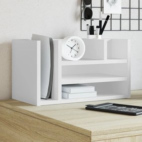Organizer Da Scrivania Bianco 44,5x24x25 Cm Legno Multistrato /