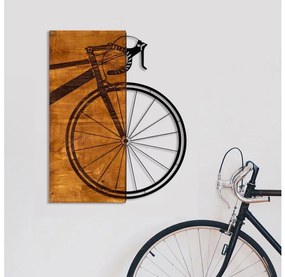 Decorazione da muro 45x58 cm bike legno/metallo