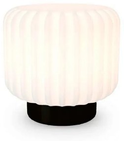 Dentelles Wide XL Portable Lampada da Tavolo Black - Atelier Pierre