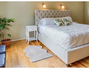 Tappeto grigio , 60 x 90 cm Fox Liso - Universal