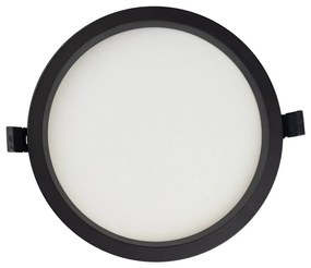 Faro LED incasso 30W foro ø200-210 UGR19 110lm/W - Dimmerabile Colore Bianco Naturale 4.000K