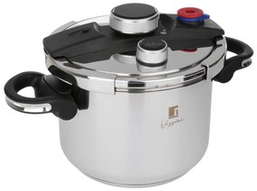 Pentola a pressione 6 L con manici pieghevoli