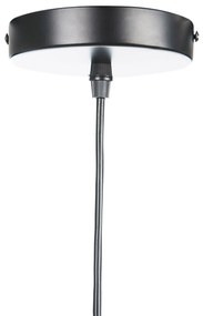Lampadario legno di bambù beige e naturale 123 cm GALANA Beliani