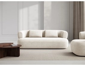 Divano bouclé beige 178 cm Jenny - Micadoni Home