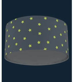 Dalber 82216T - Plafoniera per bambini STAR LIGHT 2xE27/60W/230V blu