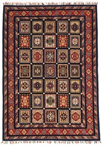 Kilim Tappeto 170x240 Blu (Indian) Annodato A Mano