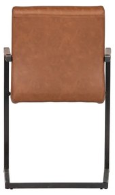 Sedia da pranzo marrone Bas - WOOOD