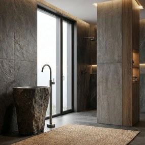 Rubinetto da lavabo Rea Lungo Titan