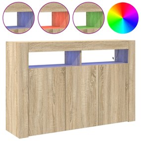 Mobile  rovere sonoma legno ingegnerizzato 116 x 30 x 75 cm mobile