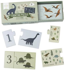 A Little Lovely Company - puzzle di numeri - dinosauri