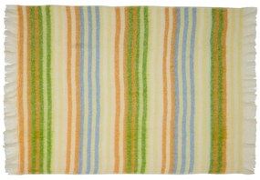 Coperta di lana giallo/verde 140x200 cm Loom - Hübsch