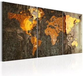 Quadro Metal World  Colore Marrone, Dimensioni e Misure 120x60