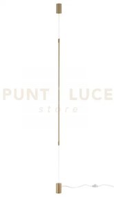 Piantana a sospensione led gravity oro 15w 1728lm cct  3000k 4000k ...