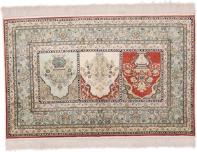 Hereke Tappeto orientale 80x120 (Cina) Annodato A Mano