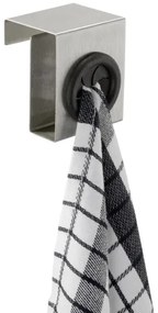 WENKO 4368060100 - Gancio PUSH 5x6 cm argento/nero