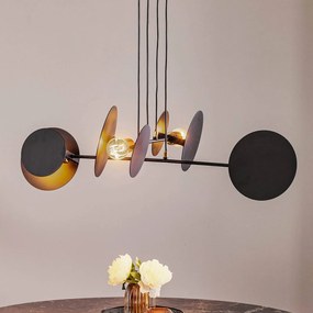 EMIBIG LIGHTING Lampada a sospensione Idea 4 Black dal design interessante