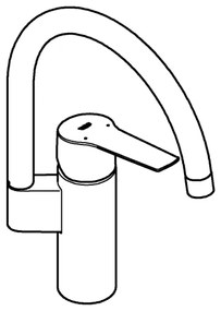 GROHE 304692430 - Miscelatore da cucina START 339 mm nero