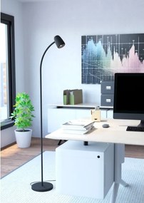 Eglo 902172 - Lampada da terra CARLO 1xE14/18W/230V nera