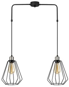 Apparecchio a sospensione in metallo nero Opviq luci Straton - Opviq lights