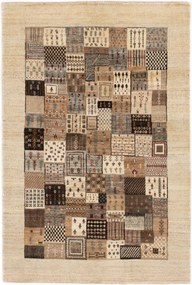 Loribaft Tappeto persiano 140x210 Beige (Iran) Annodato A Mano