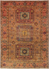 Kazak Tappeto orientale 150 x 210 Giallo (Pakistan) Annodato A Mano