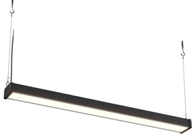 Campana Lineare LED 200W 1 metro Sospesa 22.000 lm con Osram chip LED Colore Bianco Freddo 6.000K