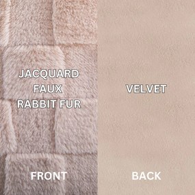 Cuscino decorativo in micropile 45x45 cm Rava – Tiseco Home Studio