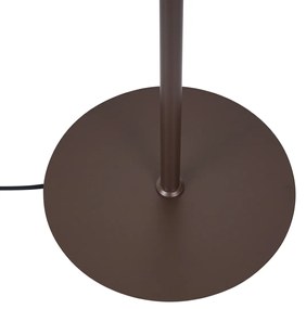 Lampada da terra di design bronzo con vetro bronzo 5 luci - Athens