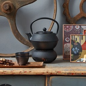 Teiera in ghisa nera con colino per tè sfuso , 1,2 l Jang - Bredemeijer