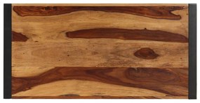Tavolo da Pranzo 120x60x76 cm in Legno Massello di Sheesham